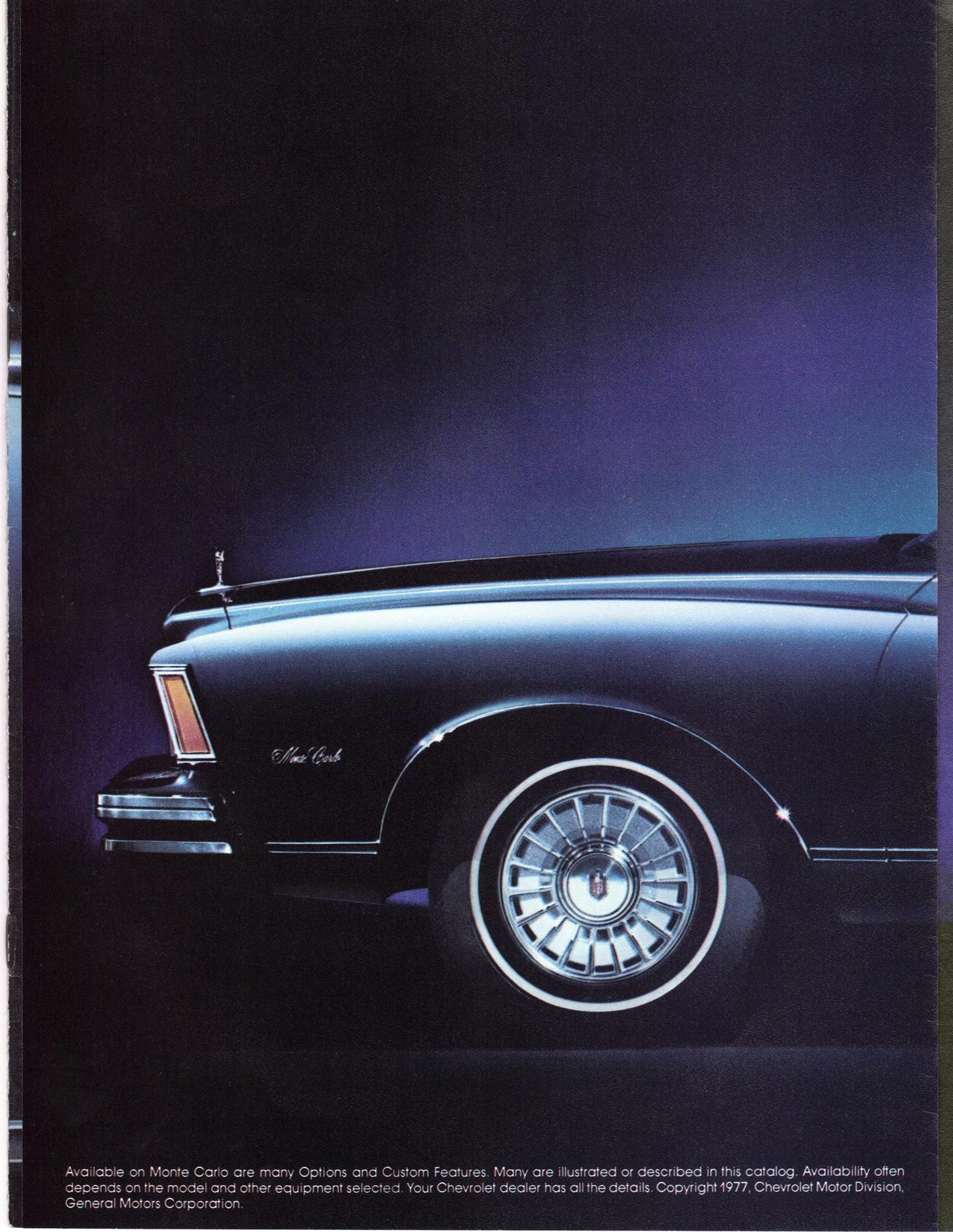 1978 Chevrolet Monte Carlo Brochure Page 8